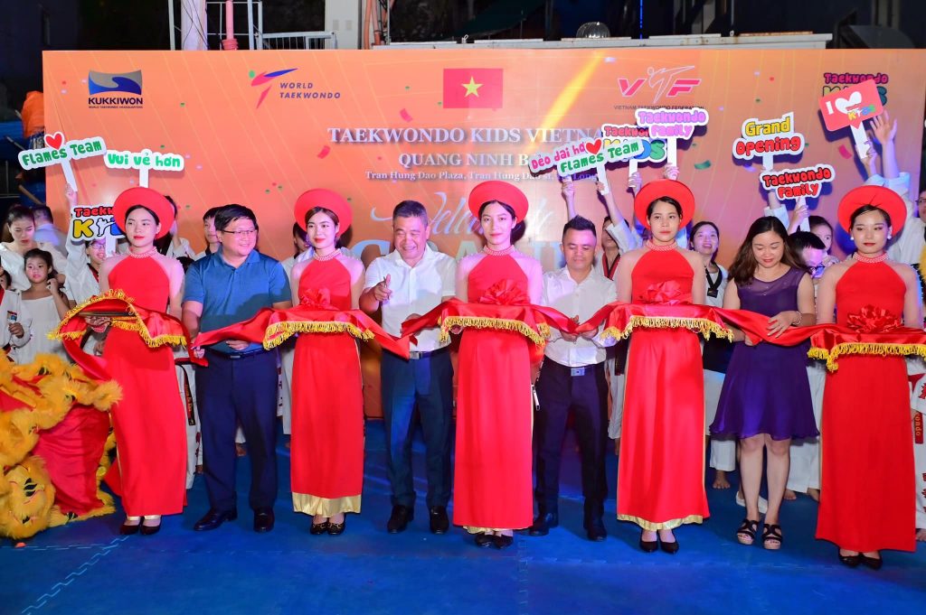 Lễ khai trương Taekwondo Kids tại cơ sở Quảng Ninh thành công tốt đẹp