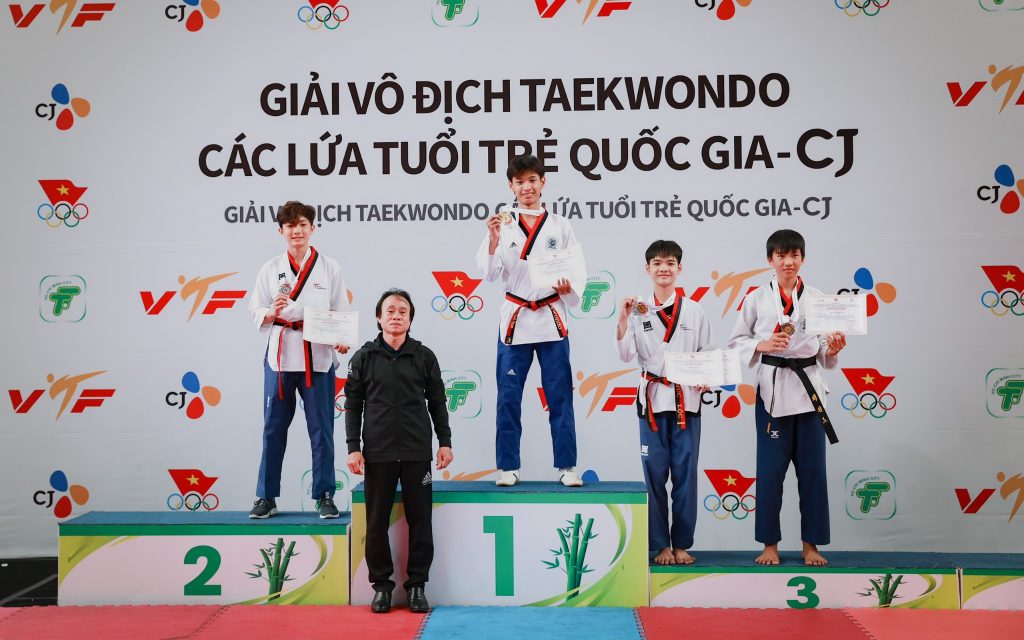 Giải vô địch Taekwondo các lứa tuổi trẻ Quốc Gia là sân chơi thi đấu võ thuật uy tín 